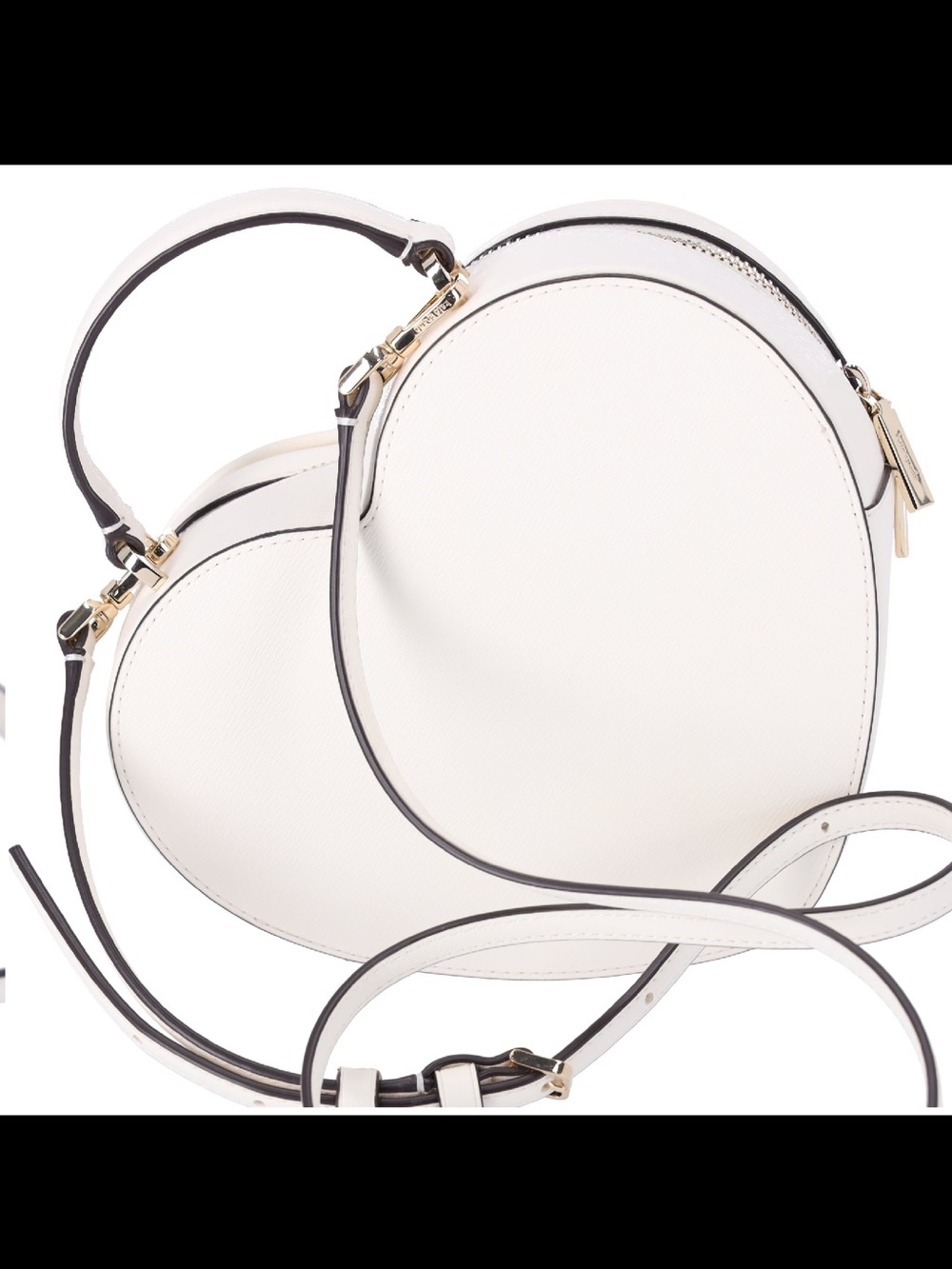 Kate Spade Love Shack Rattan Heart Purse Flowers Embroidered Meringue Multi - Picture 6 of 9